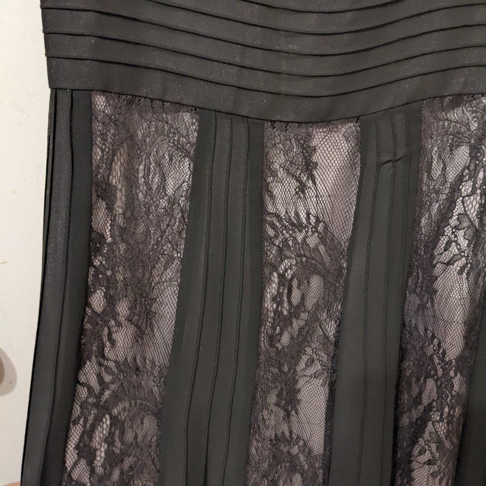 Silk and Lace Ann Taylor LOFT Cocktail Dress Size 4 - Picture 6 of 6